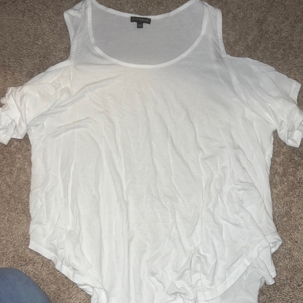 White size small express blouse